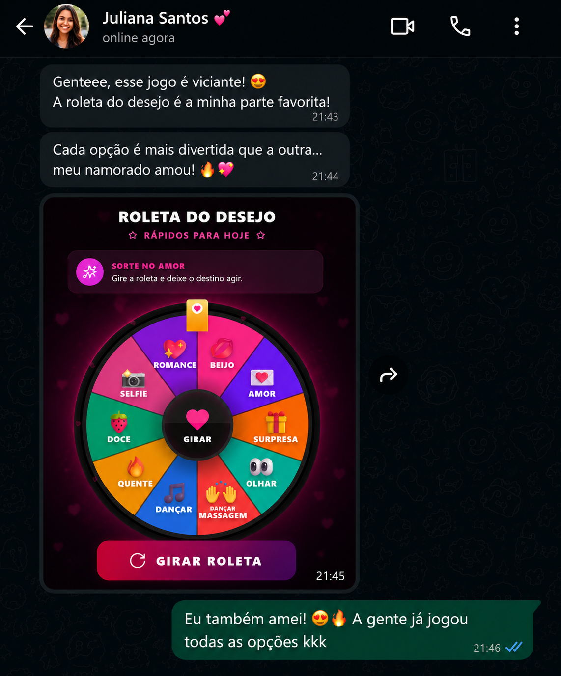 Depoimento de casal