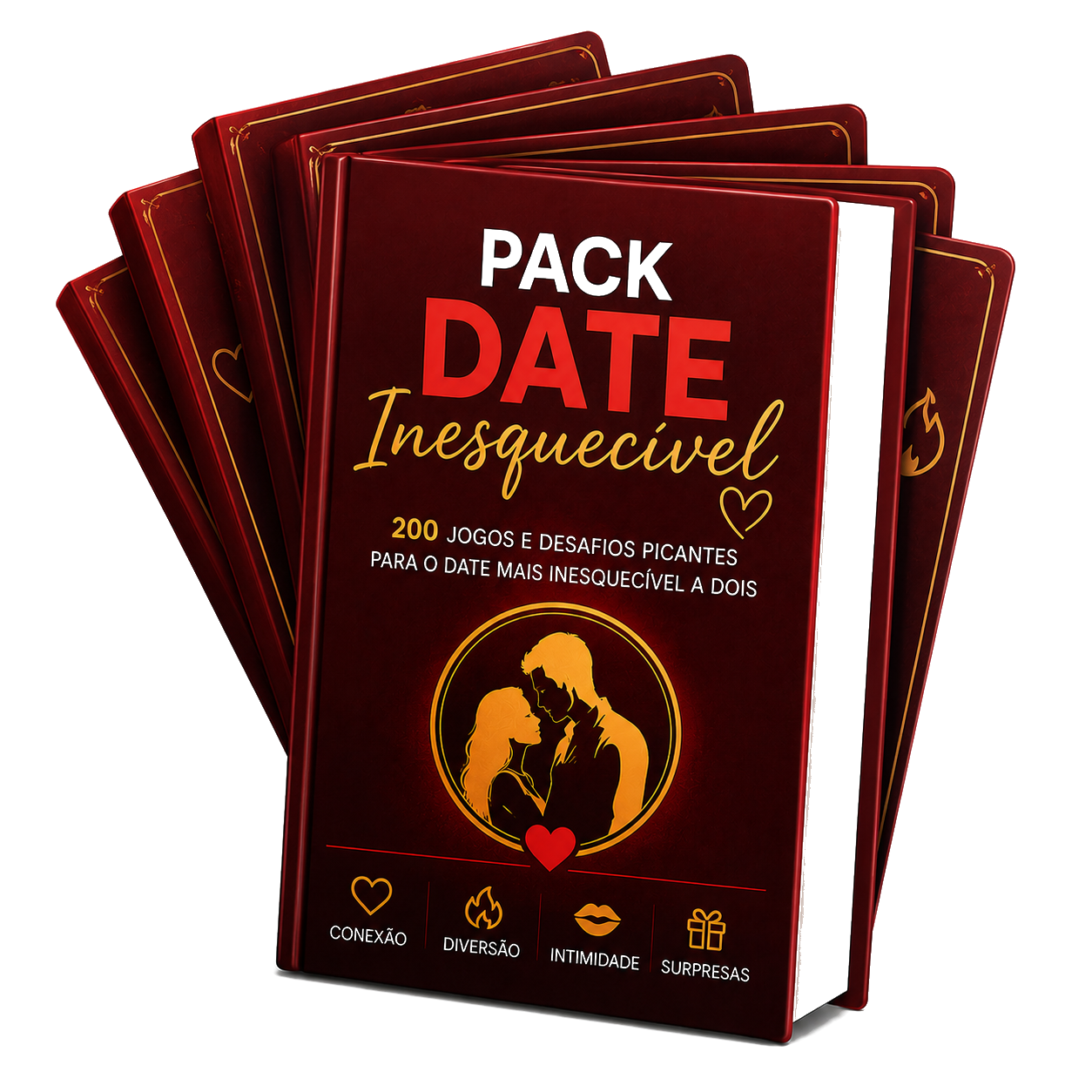 Pack Date Inesquecível — 200 jogos e desafios picantes